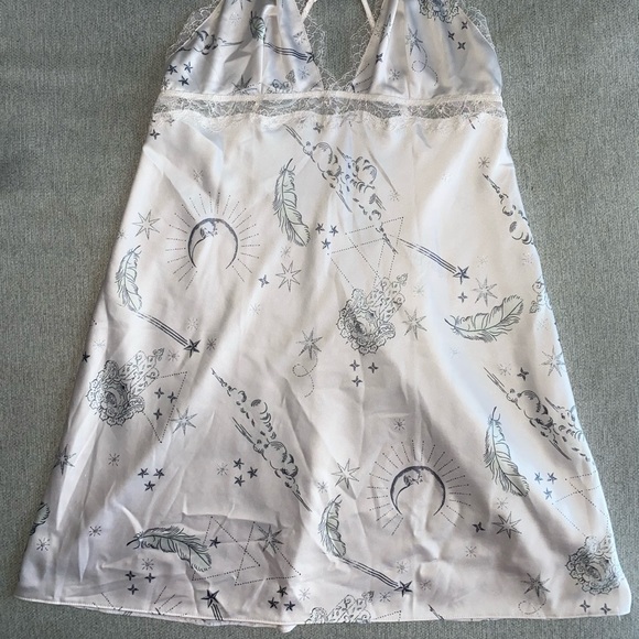White Satin Slip Night Dress - Victoria’s Secret - Picture 2 of 5